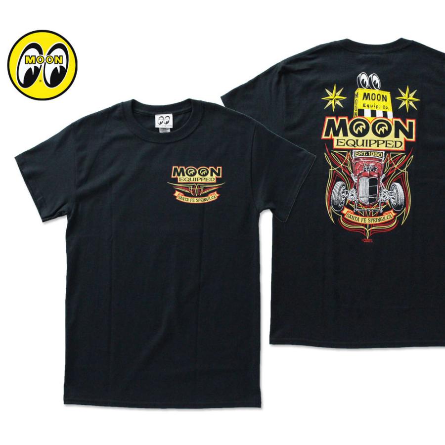 ムーンアイズ Tシャツ メンズ 半袖 アメカジ おしゃれ かっこいい ホットロッド レーシング モーター Mooneyes Moon ロードスター Tシャツ Ts Mqt161bk Mon U S Junkyard 通販 Yahoo ショッピング