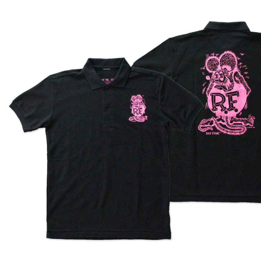ラットフィンク ポロシャツ メンズ 半袖 アメカジ おしゃれ かっこいい キャラクター アメリカ モンスター Rat Fink グランドセール