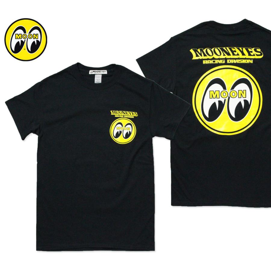 ムーンアイズ Tシャツ メンズ 半袖 アメカジ おしゃれ かっこいい かわいい ホットロッド レーシング モーター Mooneyes Racing Div Ts Tm066bk Mon U S Junkyard 通販 Yahoo ショッピング