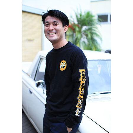 ムーンアイズ Moon Eyes ヴィンテージ 袖プリ ロンT フェード ムーン