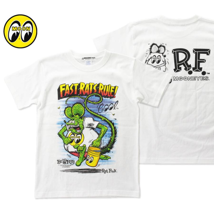 ムーンアイズ Tシャツ ラットフィンク メンズ 半袖 アメカジ キャラクター アメリカ おしゃれ かっこいい かわいい Mooneyes Rat Fink X Moon Fast Rat Rule Ts Tm795wh Mon U S Junkyard 通販 Yahoo ショッピング