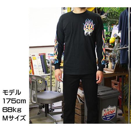 ムーンアイズ Tシャツ メンズ 長袖 アメカジ おしゃれ かっこいい 