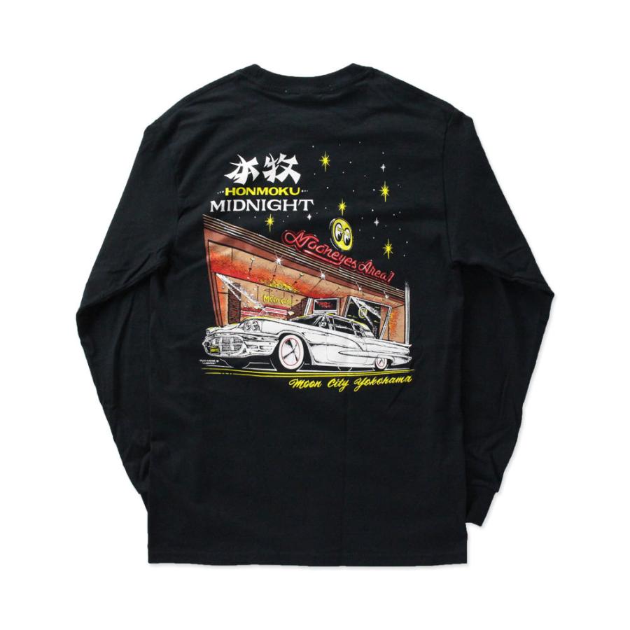 ムーンアイズ Tシャツ メンズ 長袖 アメカジ おしゃれ