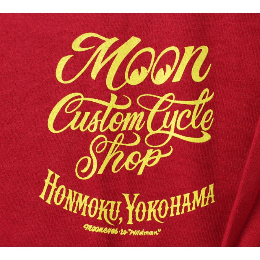 ムーンアイズ Tシャツ メンズ 長袖 アメカジ おしゃれ かっこいい ホットロッド レーシング MOONEYES MOON Motorcycle ヘルメット ロングスリーブ Tシャツ |  | 03