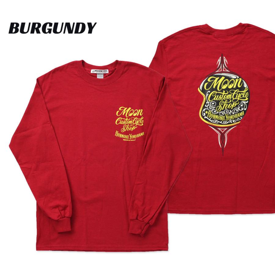 ムーンアイズ Tシャツ メンズ 長袖 アメカジ おしゃれ かっこいい ホットロッド レーシング MOONEYES MOON Motorcycle ヘルメット ロングスリーブ Tシャツ |  | 07