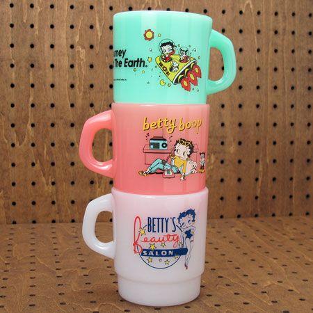 ベティ・ブープ(BETTY BOOP) マグカップ プラスチック コップ カップ