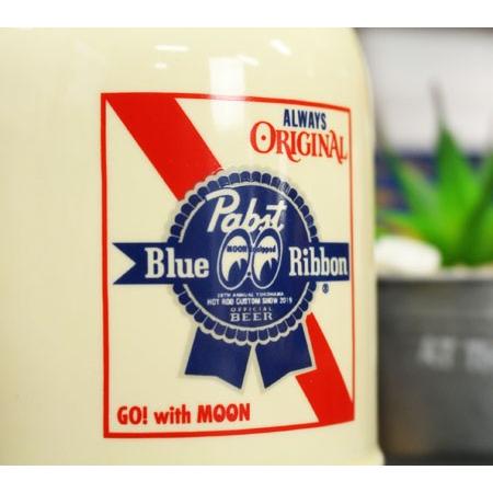 Pabst Blue Ribbon MOON EYES ホットロッド限定 Pabst Blue Ribbon ( @pabst.japan )x MQQNEYES COLLAB UNVEILED