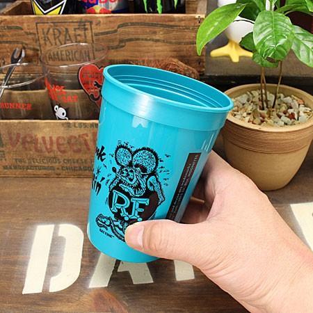 O*5様 RAT FINK フリーカップ Rat Fink Crazy Metal Flake Decal