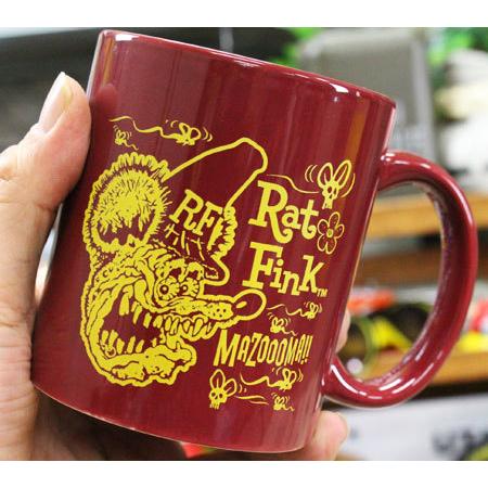 ラットフィンク マグカップ おしゃれ 陶器 かわいい キャラクター
