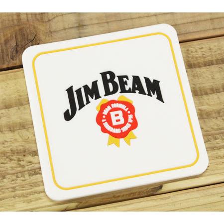 ジム・ビーム JIM BEAM コースター おしゃれ かっこいい ラバー