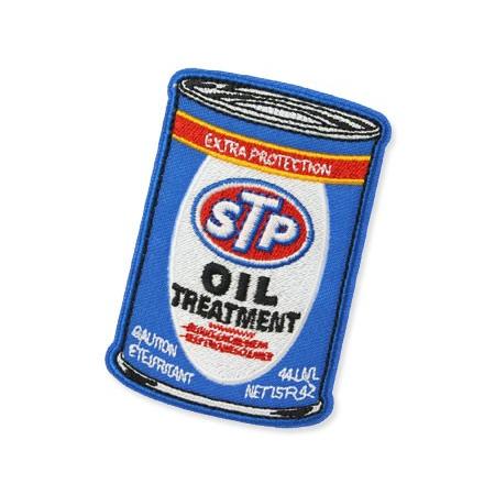 特大！1970’s STP OIL オイル ビンテージ 大ワッペン 所 アメ車 ステッカー STP OIL 車 バイク アメリカン おしゃれ かっこいい NASCAR