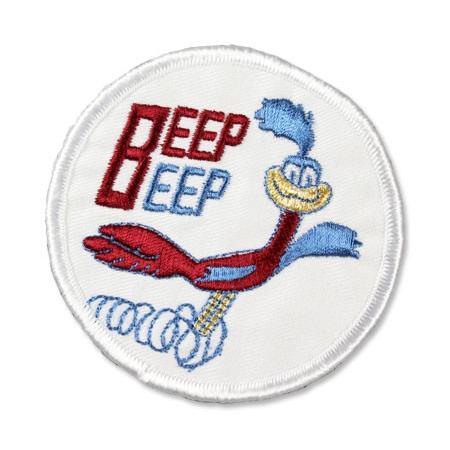 ロードランナー ワッペン アイロン キャラクター ルーニー・テューンズ アメカジ ジャケット アメリカ アメリカン雑貨 BEEPBEEP | ロードランナー