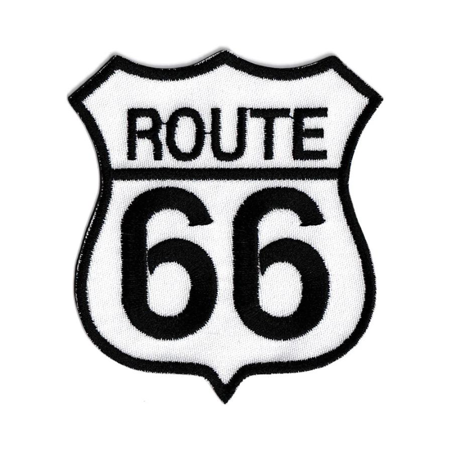 ルート66 ワッペン アイロン 大人向け おしゃれ ブランド ロゴ かっこいい アメカジ アメリカン ROUTE66 エンブレム RCWP | 