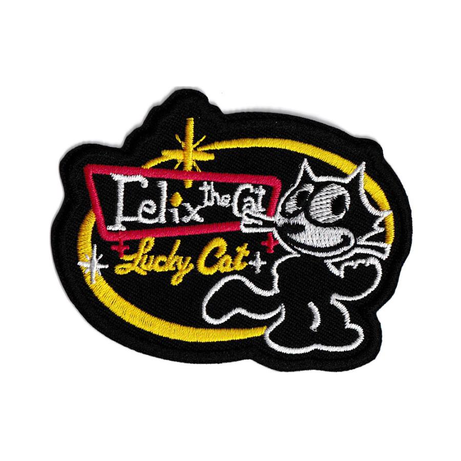 バンソン×フィリックス/フィリックスワッペン×バックプリントN-1/SIZE L バンソン N-1 デッキジャケット FXV-410 vanson FELIX THE CAT