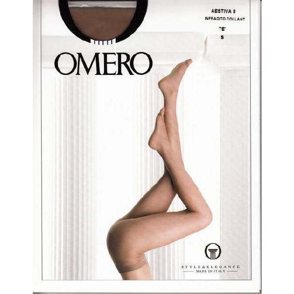 【ゆうパケット送付対応商品】(Domani掲載商品）　オメロ　アスティバ 8　INFRADITO(オープントゥ）ストッキング　イタリア製 | 