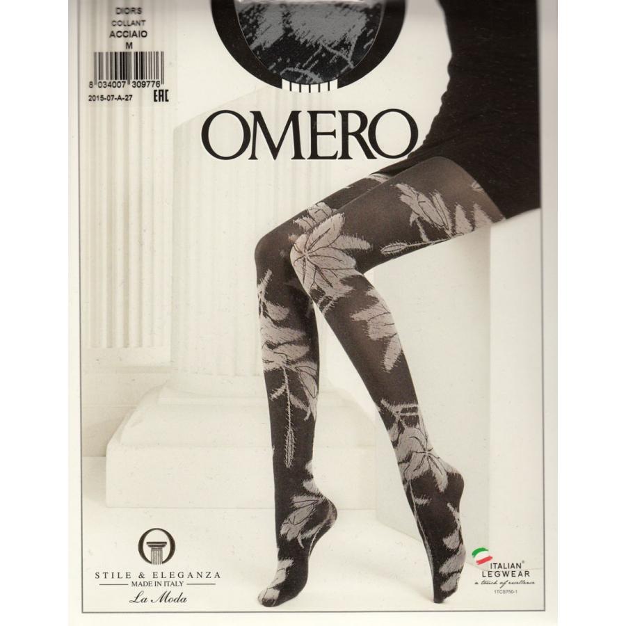 オメロ 　足元に咲く大きな花　華やかなシーンにおすすめ　 パーティにも♪　DIORS  　柄タイツ　イタリア製 | 