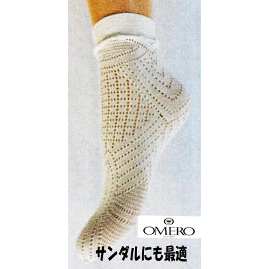 【ゆうパケット送付対応商品】OMERO  オメロ   インポートソックス　RETE TRIBE calzino  　イタリア製 | 