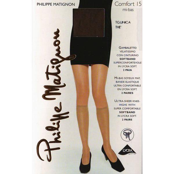 フィリップマティノン　PHILIPPE MATIGNON　コンフォート15　ニーハイ 2足組 | 