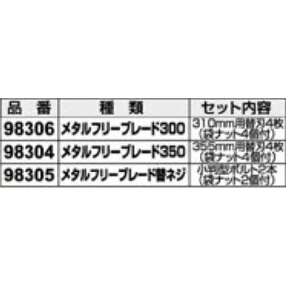 アイウッド メタルフリーブレード 350セット ウイングモア用