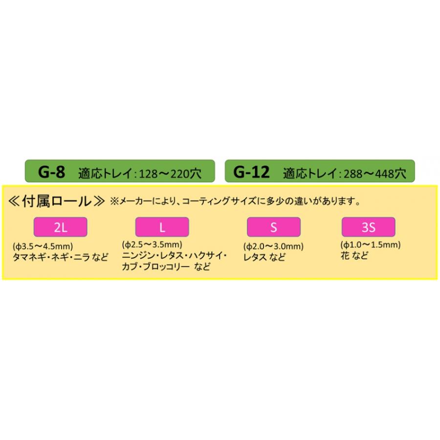 みのる産業 G-12 ハンディ播っく 手動播種機 種まき機 野菜 種子 農業