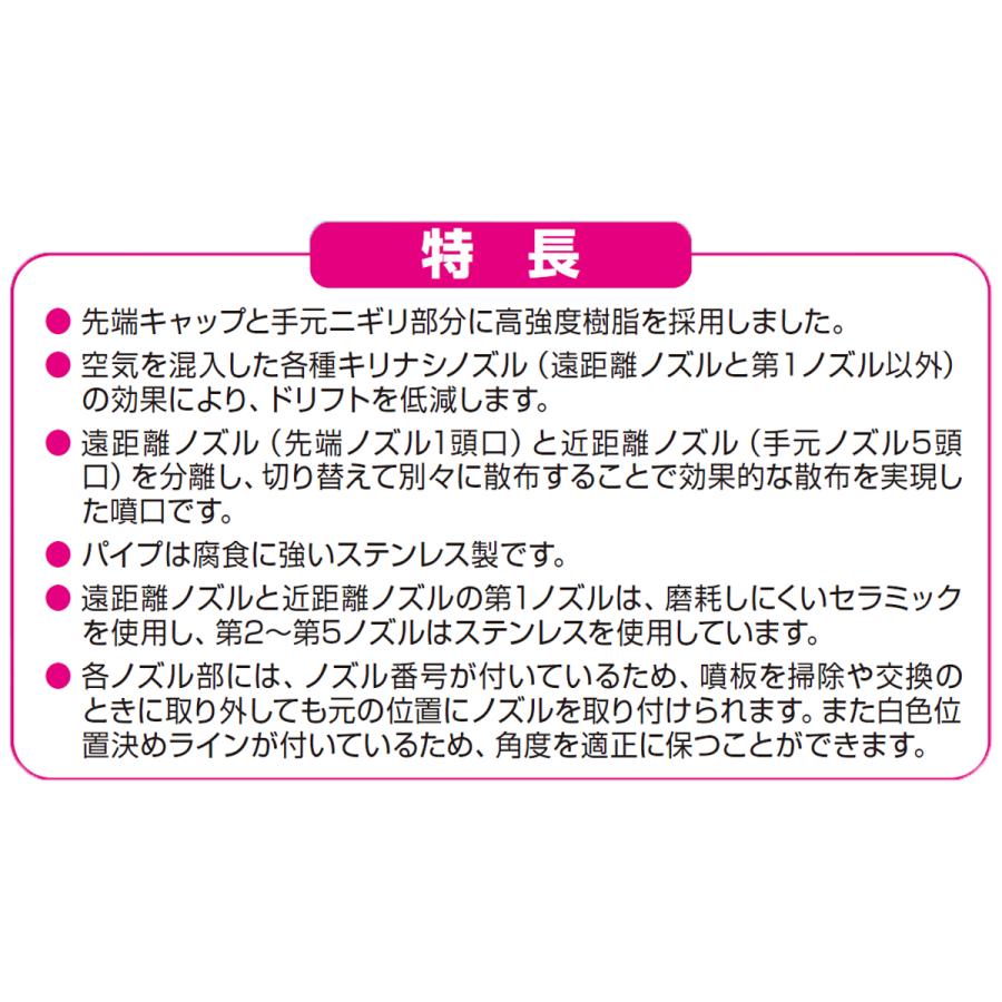 ヤマホ キリナシ切替畦畔PPSタイプ15型(G1/4) : プランハーベ - 通販