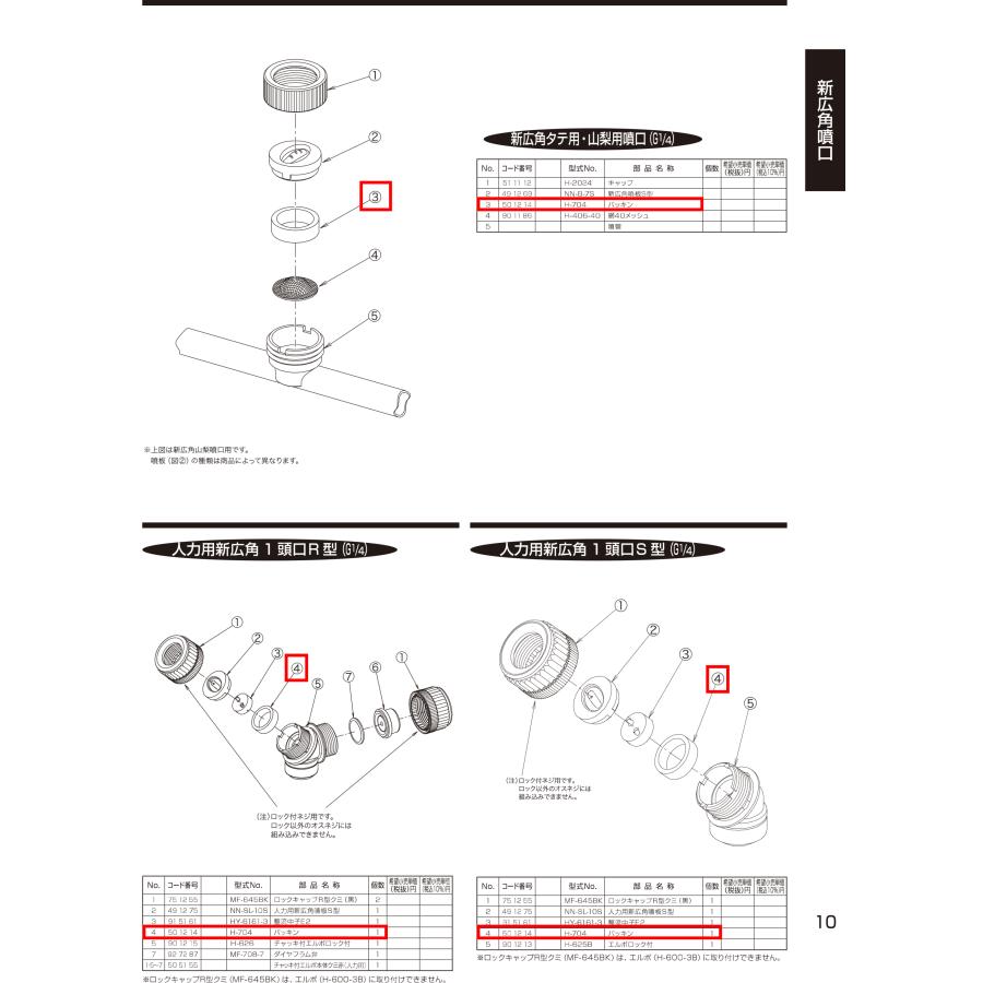ヤマホ部品 PK H-704 (コードNo 501214) : プランハーベ - 通販