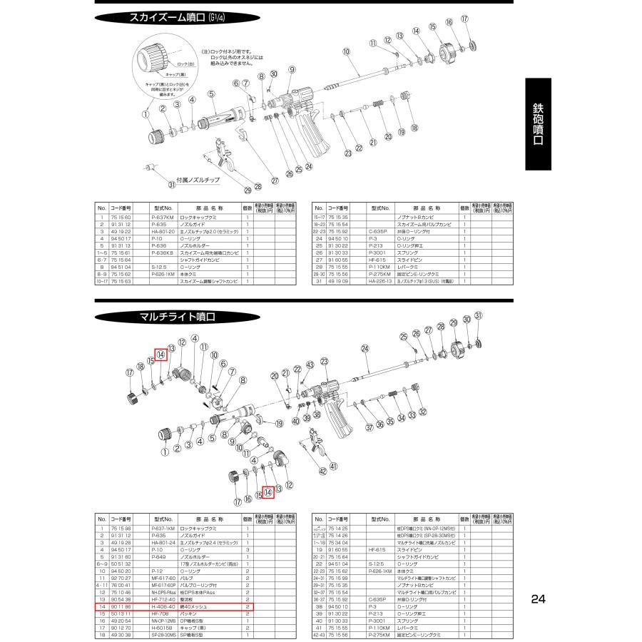 ヤマホ部品 網40# H-406-40 (コードNo 901186) : プランハーベ - 通販