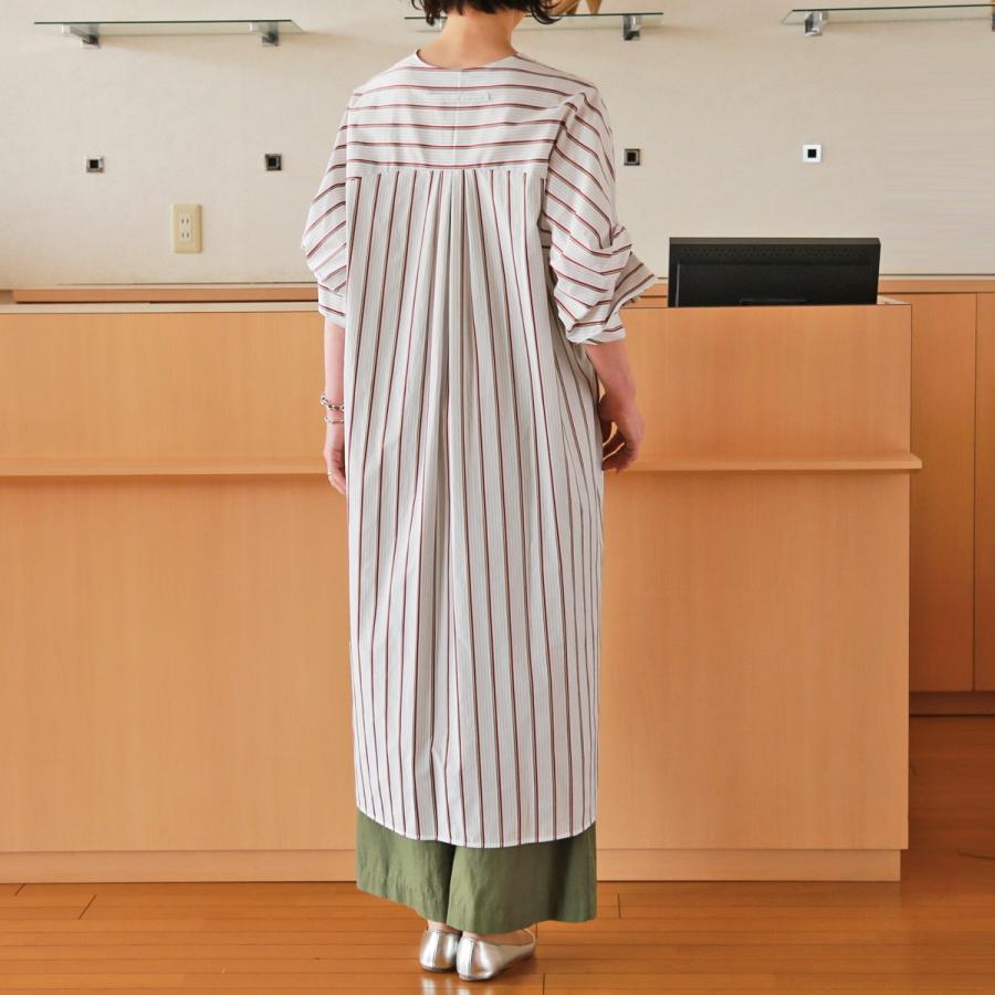 TICCA（ティッカ） コットン ツイストスリーブ ワンピース : planino