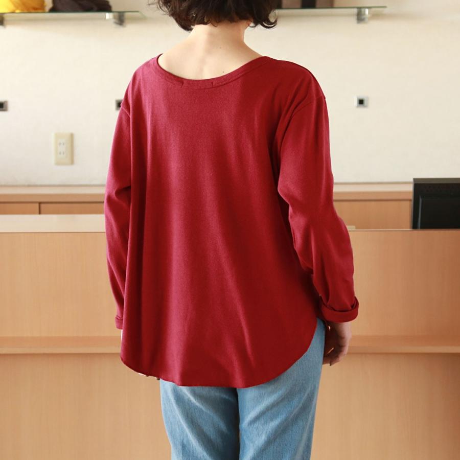売れ筋商品|||SALE  Munich (ミューニック) オールドコットン ラウンドネック カットソー