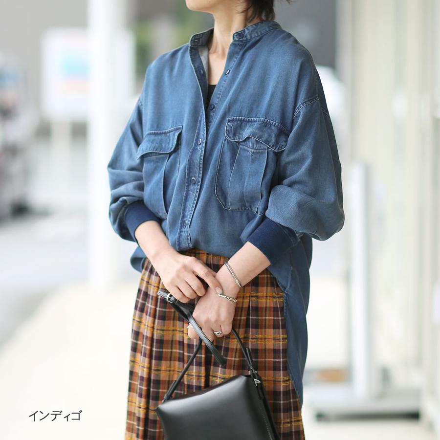 フラミンゴファーム　デニムロングシャツ a6701be7049d441beecafaa56410cb
