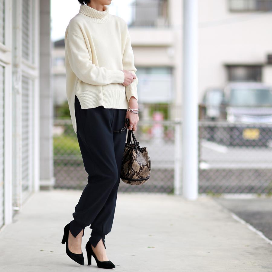 ADAWAS（アダワズ） (アダワス) ウール＆カシミア モックネック ニット