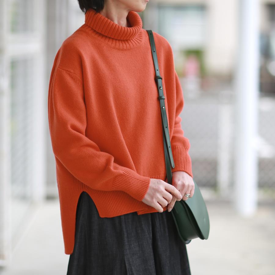 【美品】 ADAWAS アダワズ ニット プルオーバー セーター タートルネック ADAWAS（アダワズ） (アダワス) ウール＆カシミア モックネック ニット