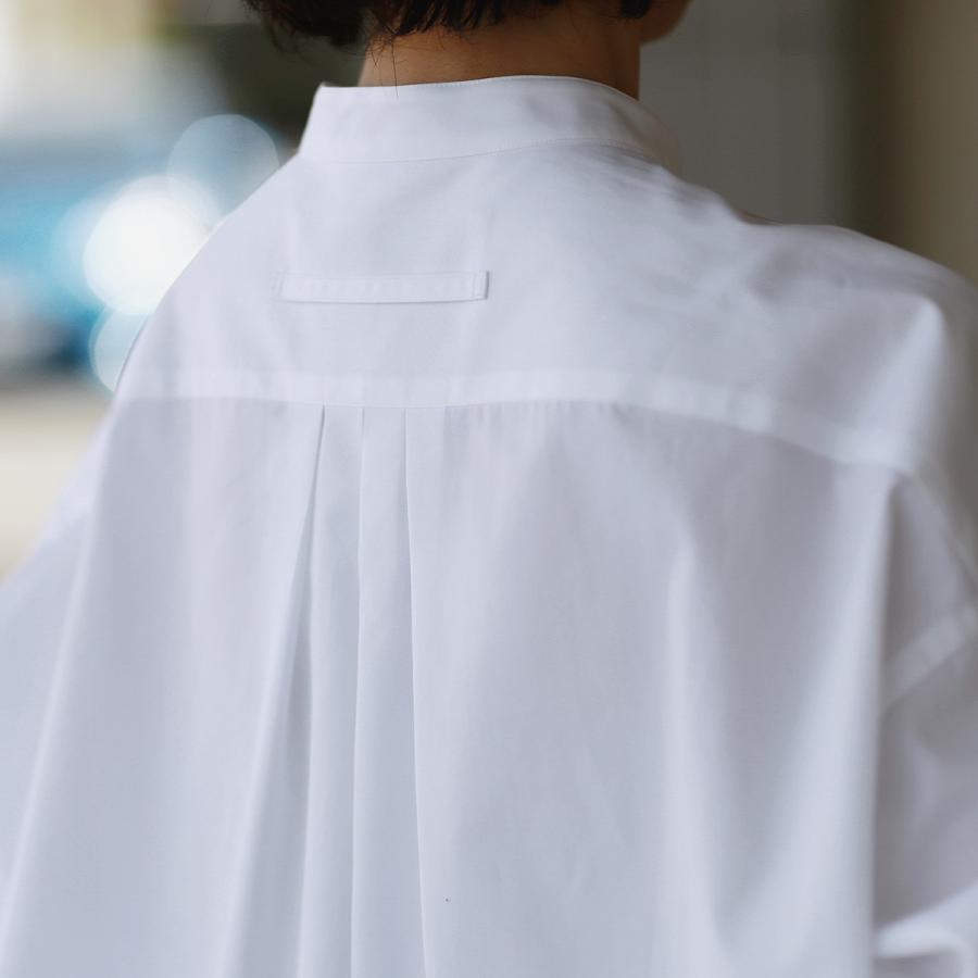 TICCA（ティッカ） バンドカラー ビックシルエット シャツ : planino