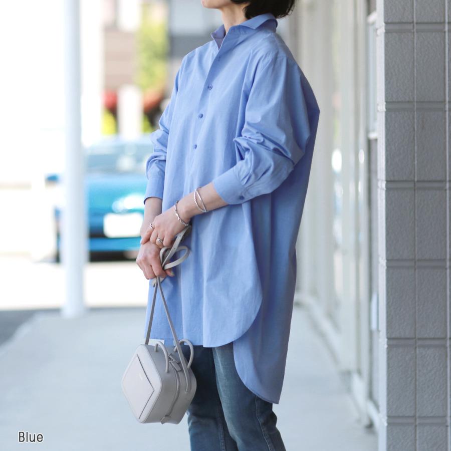 TICCA（ティッカ） コットン プルオーバー ロング シャツ : planino