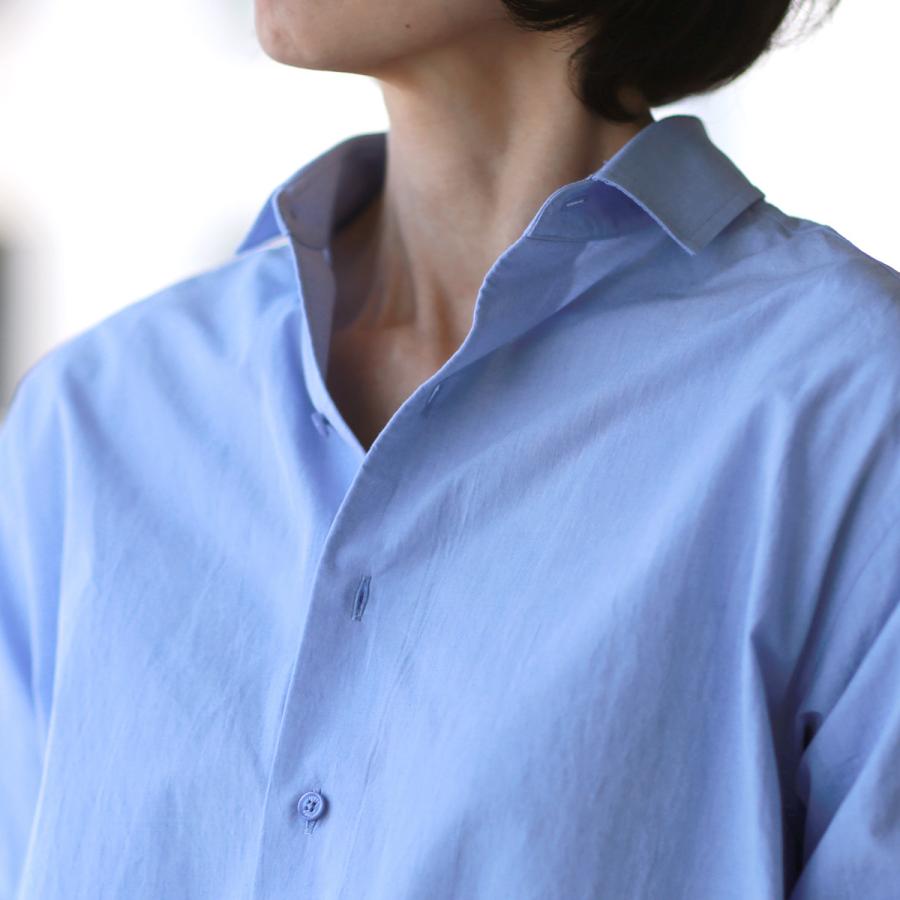 TICCA（ティッカ） コットン プルオーバー ロング シャツ : planino