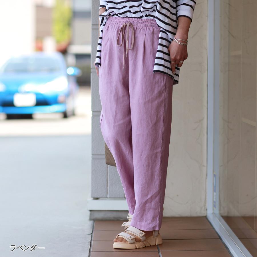 未使用美品！日本製 BRUNCH WORKS PRODUCT. リネンパンツ Demi-Luxe BEAMS（デミルクス ビームス）CINOH / リネンワイドパンツ