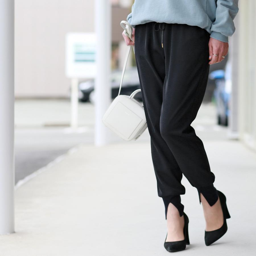 BEATRICE (ベアトリス) 落ち感ジョーゼット ユル華奢見せ ジョガー  