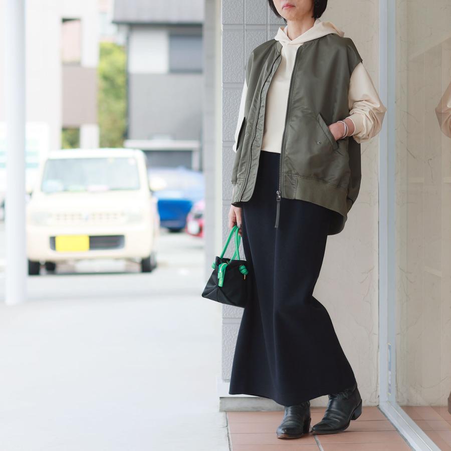 Cafune（カフネ） リラックス MA-1 ジレ : planino - 通販 - Yahoo
