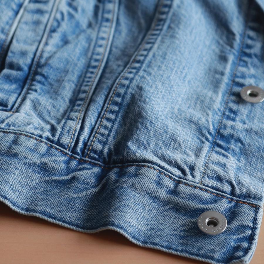 新品アッパーハイツ THE JEAN JACET デニムジャケット サイズ2 A アッパーハイツ デニムジャケット Gジャン THE BAND upper hights