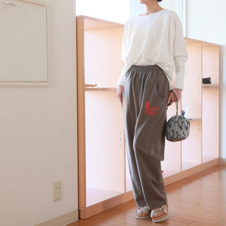 CHIGNON (シニヨン）ミニ裏毛 イージーカーブパンツ : cace01-3241 