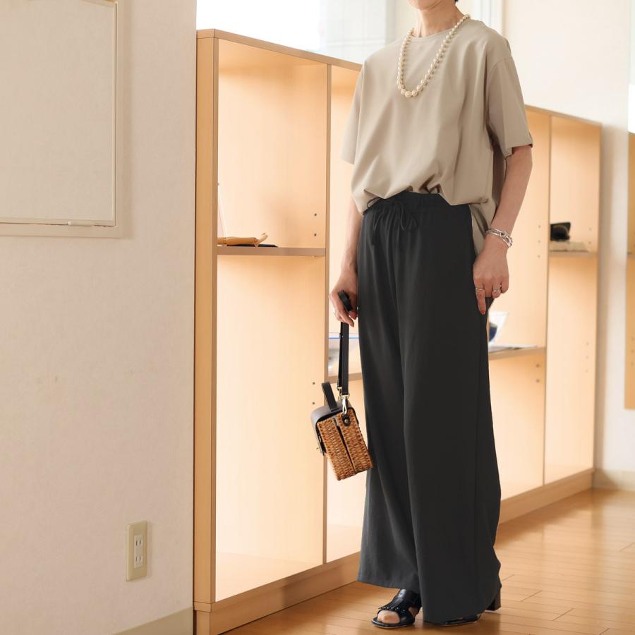 Dignite collier（ディニテコリエ） ストレッチエアリーシフォン