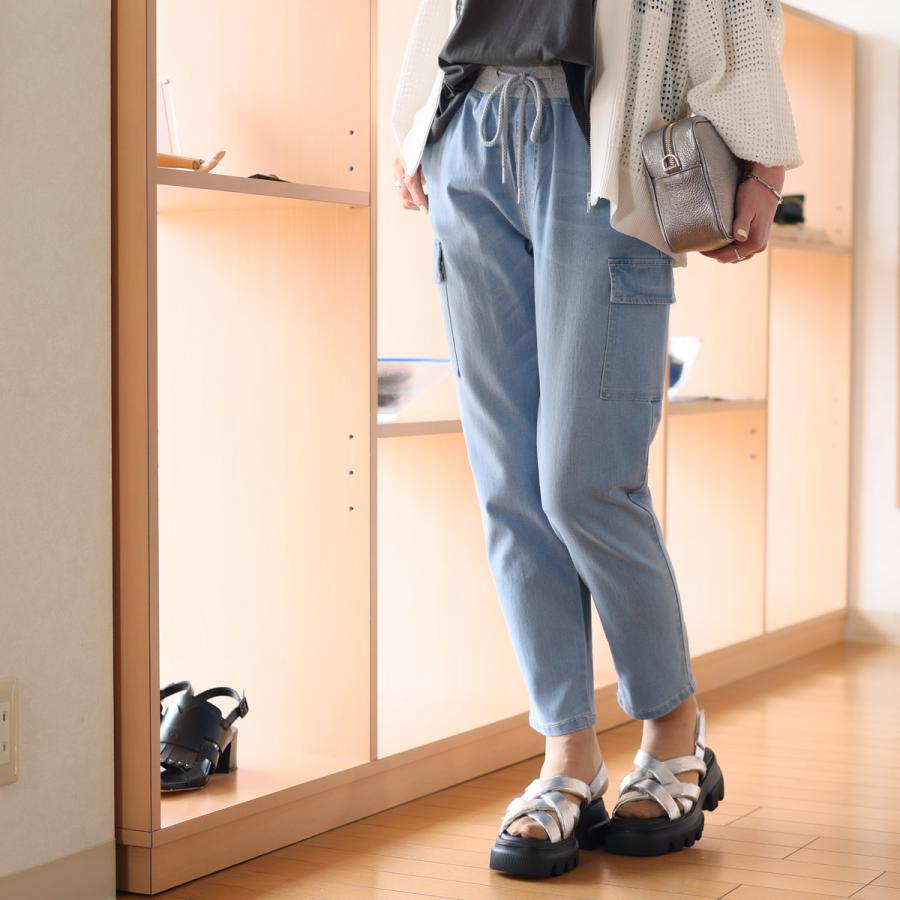 PRIORITY（プライオリティー） (プライオリティ) ストレッチデニム 