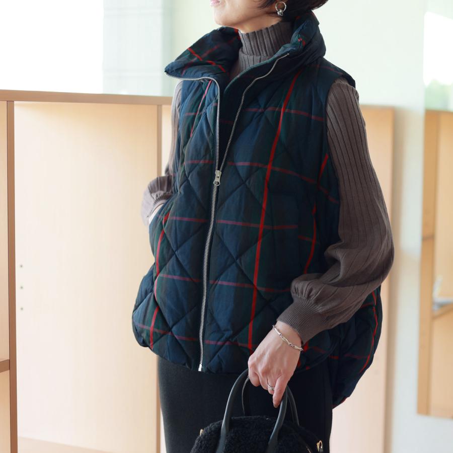 【美品】MARGAUX 　マルゴーヴィンテージ　キルティング　ダウンベスト マルゴーダウンベスト