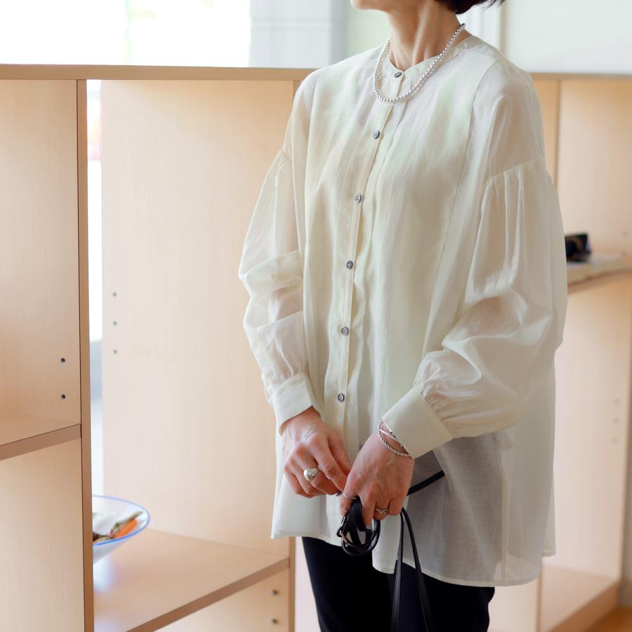 siro de labonte (シロ デラ ボンテ) ふんわりスリーブ HAGOROMOシャツ 