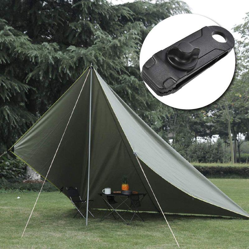 非常に高い品質 Azarxis テントクリップ タープクリップ 防風 屋外 取り付け簡単 強力 アウトドア テントクランプ キャン 固定グリップ  ピクニック テント
