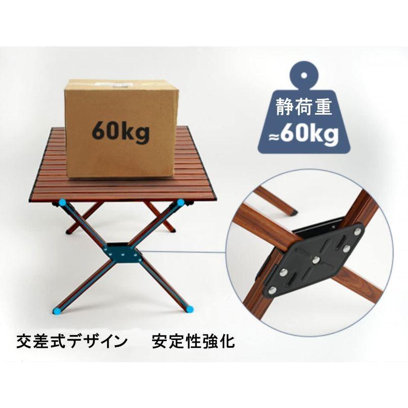 アウトドア 折りたたみ テーブル ロールテーブル 軽量 コンパクト ロールトップ キャンプテーブル 簡単組立 収納バッグ付 インテリア キャ 折りたたみ テーブル ロールテーブル 軽量 コンパクト ロールトップ キャンプテーブル 簡単組立 収納バッグ付 インテリア ：