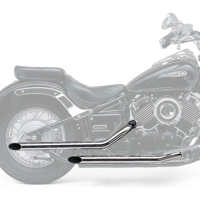 最大66%オフ!デイトナ バイク用 マフラー ステンレス製 ドラッグパイプマフラー ドラッグスター クラシック400(96-08)専用 30096 マフラー KE54142 サンスター スプロケット&チェーンキット 530 CBR1000RR シルバー JP店