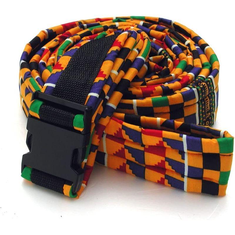 アフリキコ AFRIKICO ジャンベ ストラップ Djembe Strap (バックル付き with Buckle, アフリカン Afri