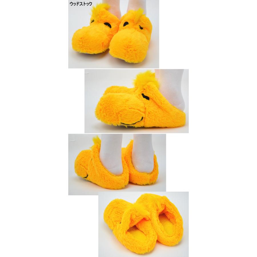 ルームシューズ スヌーピー ウッドストック ナポレオン レディース