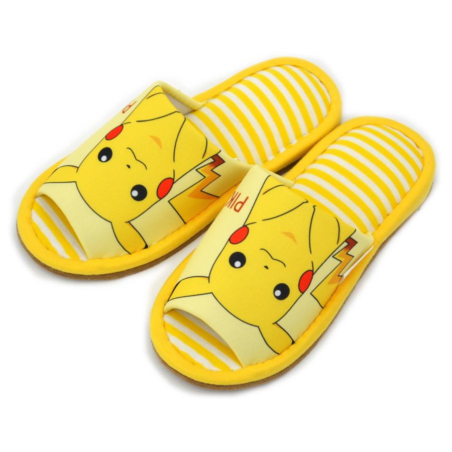 スリッパ ピカチュウ イーブイ 〜24cm ルームシューズ キャラクター